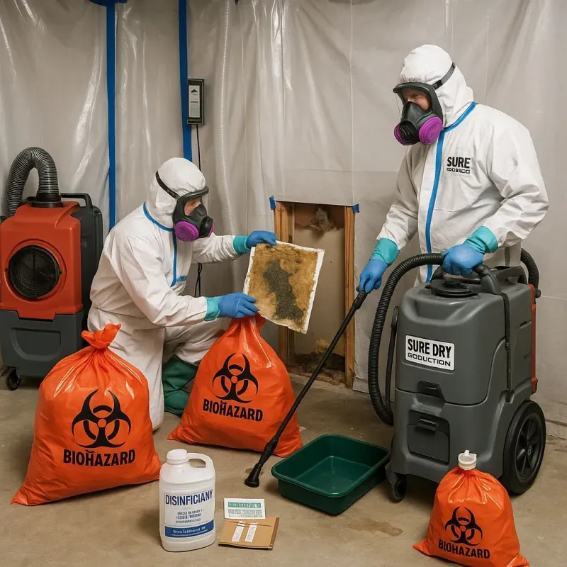 Contaminated Water Handling Protocols process in Mountain Green, UT